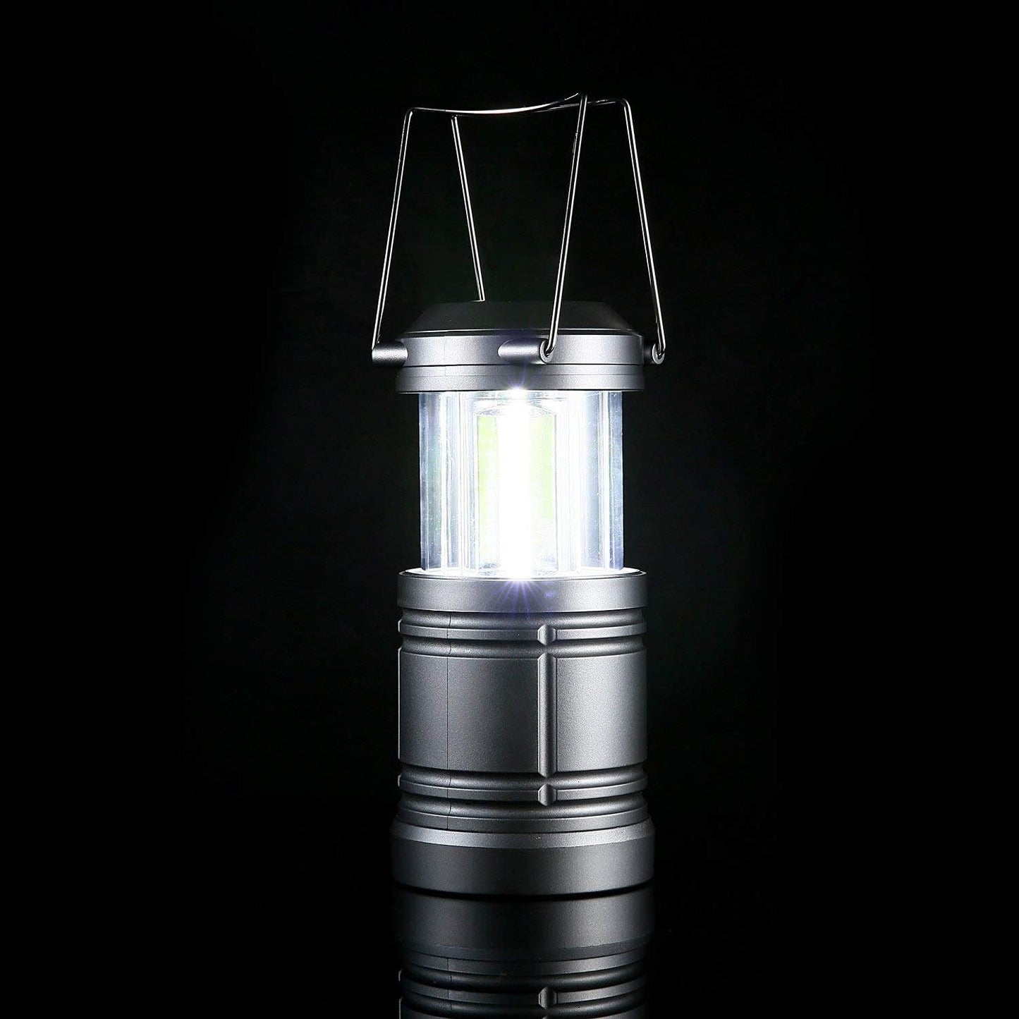 Foldable Handheld Camping Light - Dual - Mode Storage, High - Brightness LED, Portable Outdoor Lighting（Folded Size: 3.5 inches×3.4 inches×5.04 inches；Unfolded Size: 3.5 inches×7.4 inches×10.12 inches ）